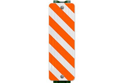 7 lb. Portable Sign Stand with 8 lb. 4' U-Channel Post